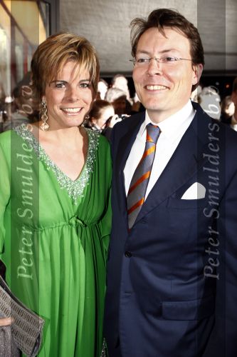 Apeldoorn 19 januari 2008
Prinses Margriet Pieter v Vollenhoven Prins Maurits Prinses Marilene Prins Bernhard jr  een zwangere Prinses Annette Prins Pieter Christiaan Prinses Anita Prins Floris Prinses Aimee Koningin Beatrix Prins Constantijn Prinses Laurentien Prins Friso Prinses Maebel Wisse Smit Prins Carlos en Prinses carolien bij voorstelling in Theater tbv vefrjaardag prinses Margriet.