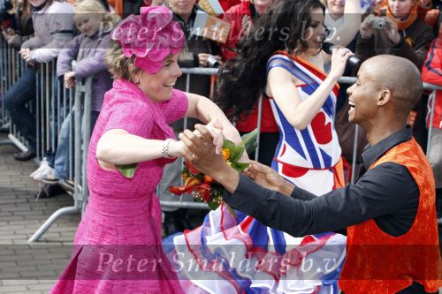Makkum en Franeker30 april 2008
Koninginnedag 2008 met Koningin Beatrix Prins Willem Alexander Friso Constantijn Maurits Floris Pieter Christiaan Pieter v Vollenhoven en de prinsessen Maxima Laurentien Mabel Aimee Anita Margriet en Marilene.
Peter Smulders bv