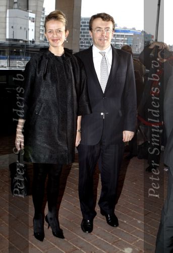 Amsterdam  12 december 2007
Uitreiking prins Claus prijzen in het muziekcentrum aan het ij. Orinses Maxima Laurentien Mabel Koningin Beatrix Prins Willem Alexander Friso en Constantijn zijn daarbij aanwezig.