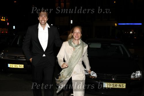 Amsterdam 31 mei 2008
Prins Maurits en Prinses Marilene vrieren hun 10 jarig huwelijksfeest in de supper Club. Prinses Margarita met haar man Tjalling
