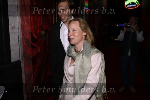 Amsterdam 31 mei 2008
Prins Maurits en Prinses Marilene vrieren hun 10 jarig huwelijksfeest in de supper Club. Prinses Margarita met haar man Tjalling