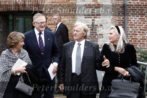 Wassenaar 3 april 2008
Herdenkingsdienst soldaat van oranje Erik Hazelhoff  in kerk wassenaar. Prin ses Margriet Pieter v Vollenhoven  en Rutger Hauer met zijn vrouw
Peter Smulders bv