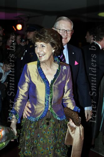 Apeldoorn 19 januari 2008
Prinses Margriet Pieter v Vollenhoven Prins Maurits Prinses Marilene Prins Bernhard jr  een zwangere Prinses Annette Prins Pieter Christiaan Prinses Anita Prins Floris Prinses Aimee Koningin Beatrix Prins Constantijn Prinses Laurentien Prins Friso Prinses Mabel Wisse Smit Prins Carlos en Prinses carolien bij voorstelling in Theater tbv vefrjaardag prinses Margriet.