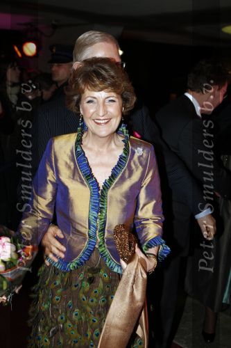Apeldoorn 19 januari 2008
Prinses Margriet Pieter v Vollenhoven Prins Maurits Prinses Marilene Prins Bernhard jr  een zwangere Prinses Annette Prins Pieter Christiaan Prinses Anita Prins Floris Prinses Aimee Koningin Beatrix Prins Constantijn Prinses Laurentien Prins Friso Prinses Maebel Wisse Smit Prins Carlos en Prinses carolien bij voorstelling in Theater tbv vefrjaardag prinses Margriet.