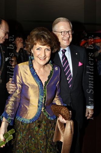 Apeldoorn 19 januari 2008
Prinses Margriet Pieter v Vollenhoven Prins Maurits Prinses Marilene Prins Bernhard jr  een zwangere Prinses Annette Prins Pieter Christiaan Prinses Anita Prins Floris Prinses Aimee Koningin Beatrix Prins Constantijn Prinses Laurentien Prins Friso Prinses Maebel Wisse Smit Prins Carlos en Prinses carolien bij voorstelling in Theater tbv vefrjaardag prinses Margriet.