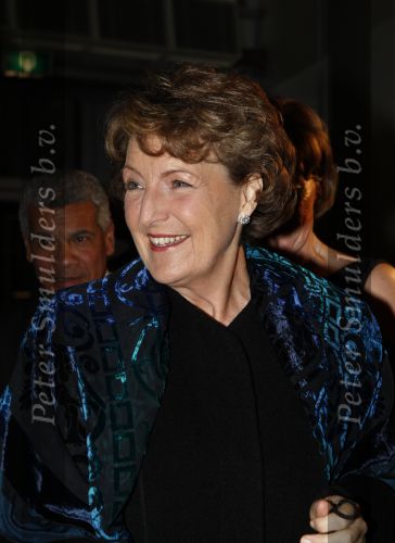 Amsterdam 19 december 2007
Prinses Margriet en Pieter v Vollenhoven arriveren bij de RAI bij de sportman van het jaar. Erica Terpstra ontvangt ze.
