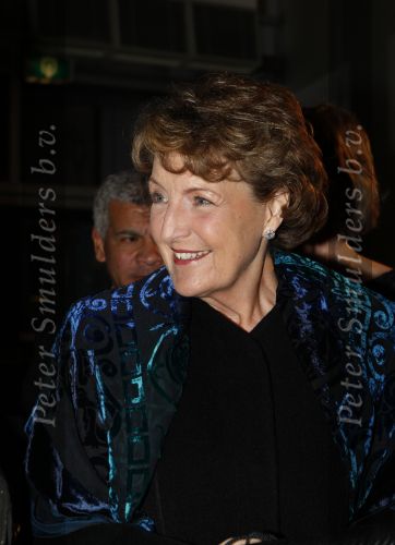 Amsterdam 19 december 2007
Prinses Margriet en Pieter v Vollenhoven arriveren bij de RAI bij de sportman van het jaar. Erica Terpstra ontvangt ze.