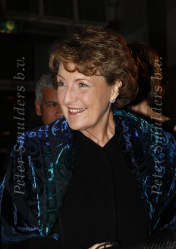 Amsterdam 19 december 2007
Prinses Margriet en Pieter v Vollenhoven arriveren bij de RAI bij de sportman van het jaar. Erica Terpstra ontvangt ze.