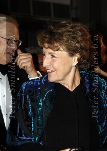 Amsterdam 19 december 2007
Prinses Margriet en Pieter v Vollenhoven arriveren bij de RAI bij de sportman van het jaar. Erica Terpstra ontvangt ze.