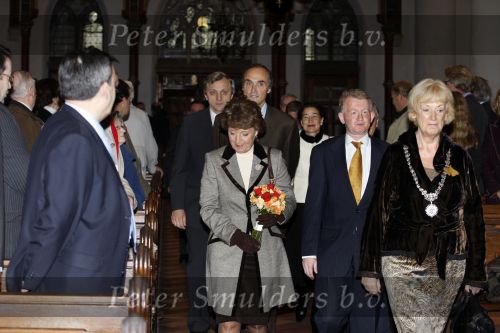 Utrecht 24 oktober 2007
Prins Lorenz van Belgie en Prinses Margriet bij bijeenkomst in Utrecht. Er werd gedemonstreerd tegen het belgisch konigshuis.