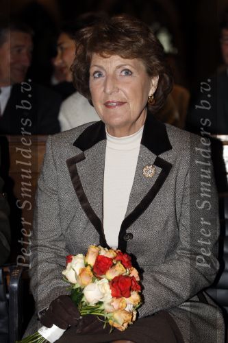 Utrecht 24 oktober 2007
Prins Lorenz van Belgie en Prinses Margriet bij bijeenkomst in Utrecht. Er werd gedemonstreerd tegen het belgisch konigshuis.