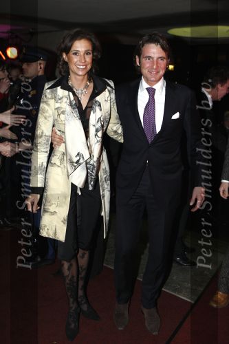 Apeldoorn 19 januari 2008
Prinses Margriet Pieter v Vollenhoven Prins Maurits Prinses Marilene Prins Bernhard jr  een zwangere Prinses Annette Prins Pieter Christiaan Prinses Anita Prins Floris Prinses Aimee Koningin Beatrix Prins Constantijn Prinses Laurentien Prins Friso Prinses Maebel Wisse Smit Prins Carlos en Prinses carolien bij voorstelling in Theater tbv vefrjaardag prinses Margriet.