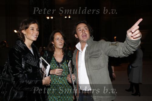 Amsterdam 22 november
Prinses Marilene bij presentatie tijdschrift Oog in het rijksmuseum.  Marilene met Marco Borsato