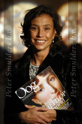 Amsterdam 22 november
Prinses Marilene bij presentatie tijdschrift Oog in het rijksmuseum.  Marilene met tijdschrift