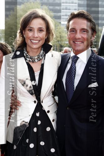 Utrecht 28 april 2009
Pieter v Vollenhoven viert zijn 70e verjaardag in het Beatrix theater in Utrecht. Prins Maurits en Prinses Marilene
Peter Smulders bv