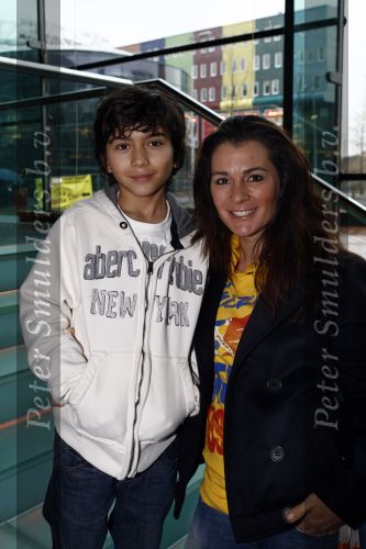 Amsterdam 7 februari 2009
Premiere disneyfilm Bolt in pathe arena. Quinty Trustfull met zoon
Peter Smulders bv