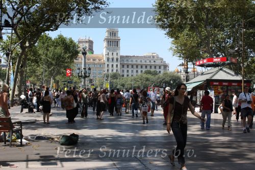 Barcelona, 26 Juni 2008
De Ramblas
