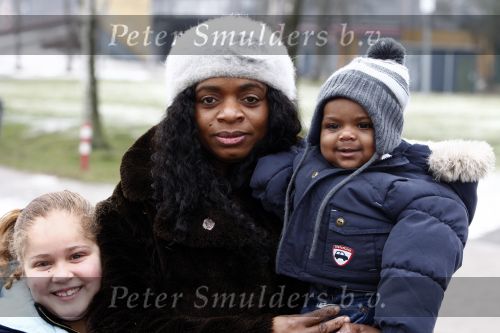 Amsterdam 4 februari 2009
Ramona Rjesus met haar kinderen en kleinkind.
Peter Smulders bv