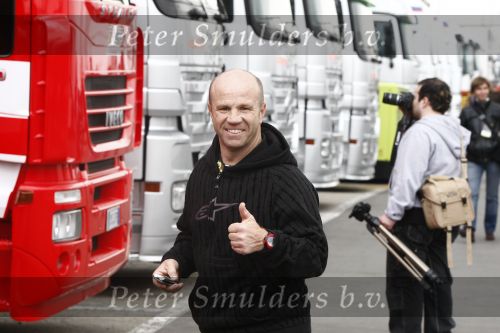 Barcelona 11 maart 2009
Test dag voor de formule 1 teams op het circuit van Barcelona. Randy mamola
Peter Smulders bv