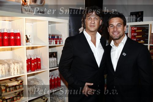 Rotterdam 6 mei 2009
Vrouwen Ladies beurs in Rotterdam. raymond Havelaar met baas van Farouk
Peter Smulders bv