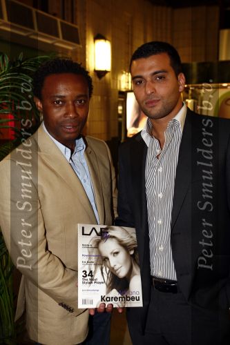 Rotterdam 6 mei 2009
Vrouwen Ladies beurs in Rotterdam. Regi Blinker met compagnon van het blad LAF
Peter Smulders bv