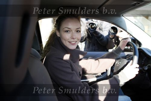 Amsterdam 31 januari 2009
Fajah Lourens Lieke v Lexmond en Renate Verbaan doen mee aan race met de nieuwe Toyota iq op de parkeerplaats bij het Okura.
Peter Smulders bv