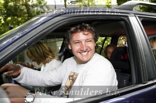 Blaricum/ Hilversum 25 augustus 2008
Rene Natasja Maxim en Didier Froger verhuizen van hun vila naar een rijtjes huis voor het programma Geen cent te makken.
Peter  Smulders bv