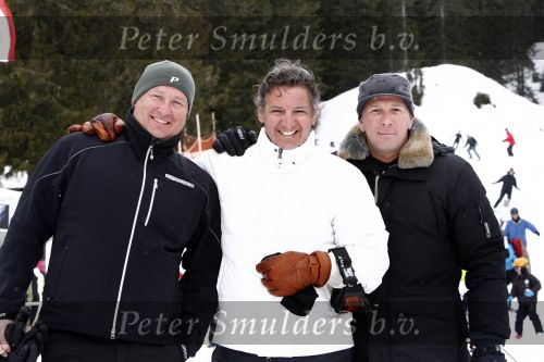 Lech 27 februari 2008
Rene en Natasja Froger aan het rodelen met Maxime en didier op wintersport vakantie. Frank Schmitt
Peter Smulders bv