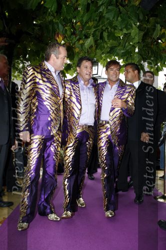 Amsterdam 30 september 2008
Persconferentie van de toppers Rene Froger Gordon en Gerard Joling ivm hun deelname aan het songfestival in het amstel hotel. toppers op jet ski\'s
Peter Smulders bv