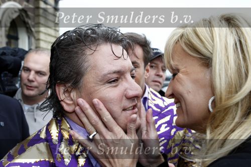 Amsterdam 30 september 2008
Persconferentie van de toppers Rene Froger Gordon en Gerard Joling ivm hun deelname aan het songfestival in het amstel hotel. toppers op jet ski\'s. Natasja Froger
Peter Smulders bv