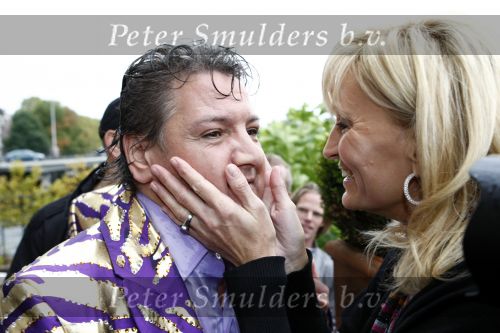 Amsterdam 30 september 2008
Persconferentie van de toppers Rene Froger Gordon en Gerard Joling ivm hun deelname aan het songfestival in het amstel hotel. toppers op jet ski\'s. Natasja Froger
Peter Smulders bv