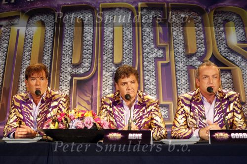 Amsterdam 30 september 2008
Persconferentie van de toppers Rene Froger Gordon en Gerard Joling ivm hun deelname aan het songfestival in het amstel hotel. toppers op jet ski\'s
Peter Smulders bv