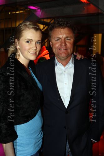 Amsterdam 2 maart 2009
Modeshow Jos Raak bij Loods 6 in Amsterdam. Rene Mioch met zijn dochter
Peter Smulders bv