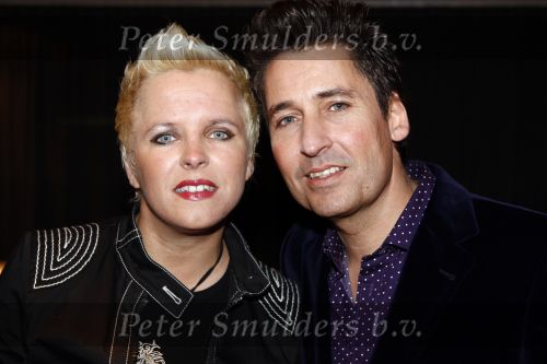 Bussum 5 maart 2008
Uitreiking gouden harpen in het spant in bussum. Rene Shuman met vriendin angel eye
Peter Smulders bv