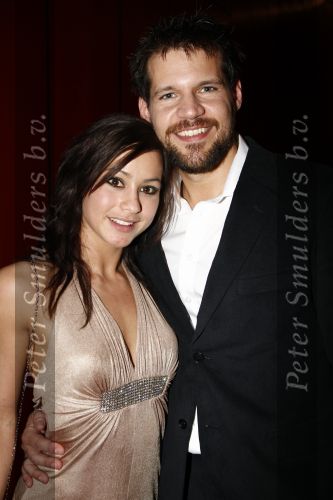 Rotterdam 20 april 2008
Premiere Les Miserables in het nieuwe luxor . rene v Kooten met vriendin
Peter Smulders bv