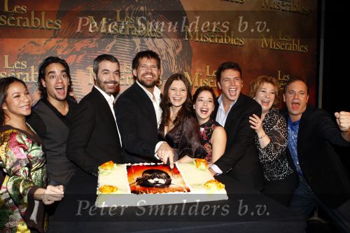 Amsterdam 22 februari 2008
eerste repetitiedag les Miserables in de focus studios. Hoofdrollen zijn er voor Rene v Kooten Wim v d Driessche Jamai Loman  Suzan Seegers Nurlaila Karim Celine Purcell Freek bartels Carlo Boszhard en Marjolein Algera.  
Peter Smulders bv