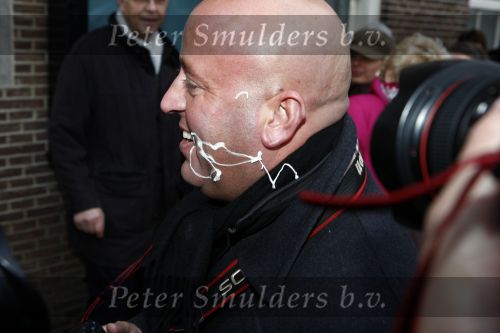 Nijkerk 25 januari 2008
Boer Dirk Jan van boer zoekt vrouw trouwt met Petra in stadhuis van Nijkerk.Reni v Maren
