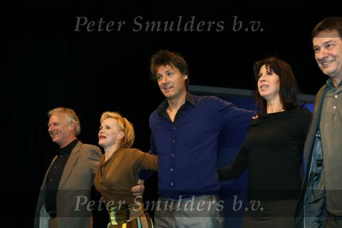 Amstelveen 4 februari 2008
Premiere Volmaakt gelukkig met Rick Engelkes Isa Hoes en Renee  Soutendijk in schouwburg Amstelveen.
