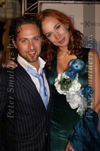 Amsterdam 11 oktober 2007
Beau monde awards in het amstel hotel. Rixt Leddy met Christoph Haddad
