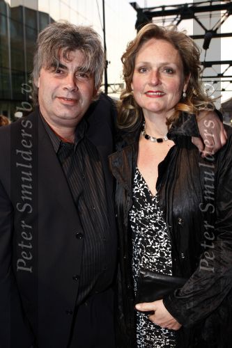 Amsterdam 14 april 2008
Premiere Dunya en Desie in de theaterfabriek. Rob Oudkerk met zijn vrouw