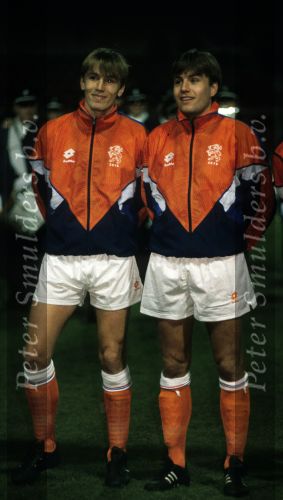 1994 Gebr. Witschge samen in het Nederlands elftal
Rob Witschge en Richard Witschge