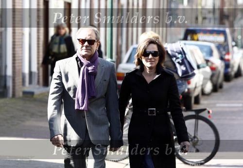 Hoorn 27 maart 2009
Begrafenis Martin Brozius. Aanwezig Rob de Nijs met zijn vrouw Henriette
Peter Smulders bv
