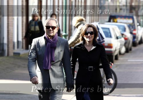 Hoorn 27 maart 2009
Begrafenis Martin Brozius. Aanwezig Rob de Nijs met zijn vrouw Henriette
Peter Smulders bv
