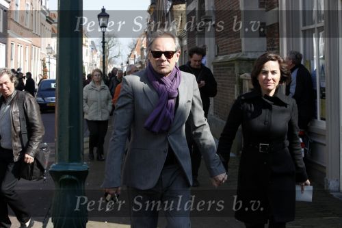 Hoorn 30 maart 2009
Begrafenis Martin Brosius in Hoorn. Rob de Nijs met zijn vrouw Henriette
Peter Smulders bv