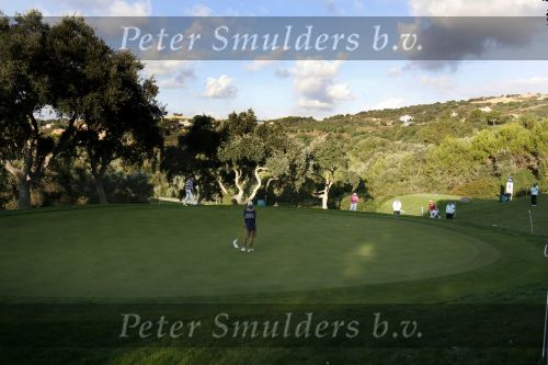 4 November 2007 Valderrama Golfclub ( Spanje )
Finaledag Volvo Masters Seizoen 2007
Robert Jan Derksen (38e en totaal verdiend 809.000 euro )