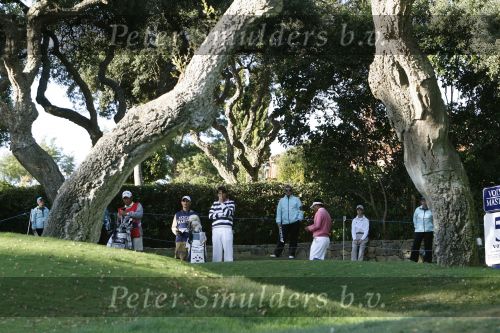 4 November 2007 Valderrama Golfclub ( Spanje )
Finaledag Volvo Masters Seizoen 2007
Robert Jan Derksen (38e en totaal verdiend 809.000 euro )