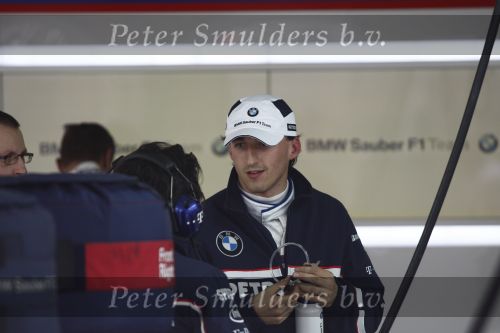 Barcelona 11 maart 2009
Robert Kubica tijdens formule 1 test voor het BMW team.
Peter Smulders bv