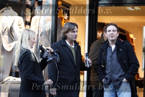 Amsterdam 25 november 2007
Marco Verhagen Eddy Keur en Robert Leroy nemen real life show op.