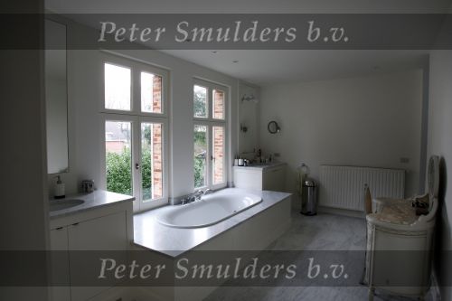 Merksplas ( Belgie ), 6 April 2008
Het Landgoed van 7 Ha van Robert Schoemacher en Claudia Schoemacher 
Badkamer
Foto Peter Smulders BV
