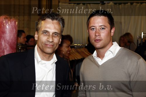 Rotterdam 6 mei 2009
Vrouwen Ladies beurs in Rotterdam. Robert Schoemacher met compagnon
Peter Smulders bv